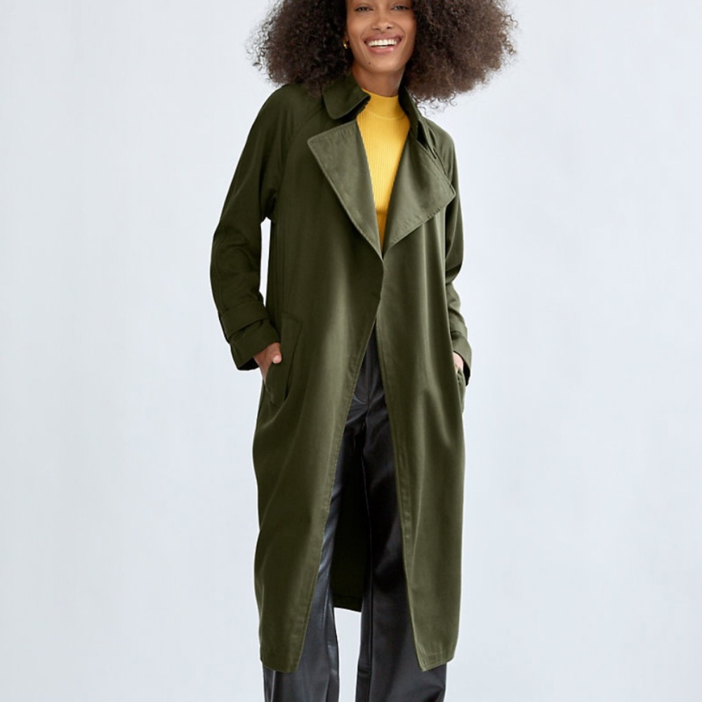 Babaton Lawson Trench in Monterey in XS